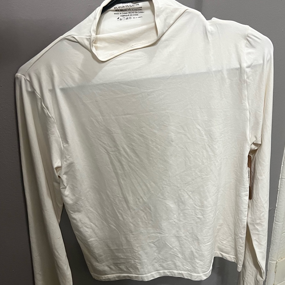 SKIMS Soft Smoothing Turtleneck Top Long Sleeve Tee NWT 2X new